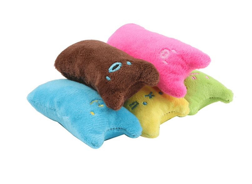 Interactive Catnip Cat Pillow Toy - Fun And Safe Pet Chew Toy To