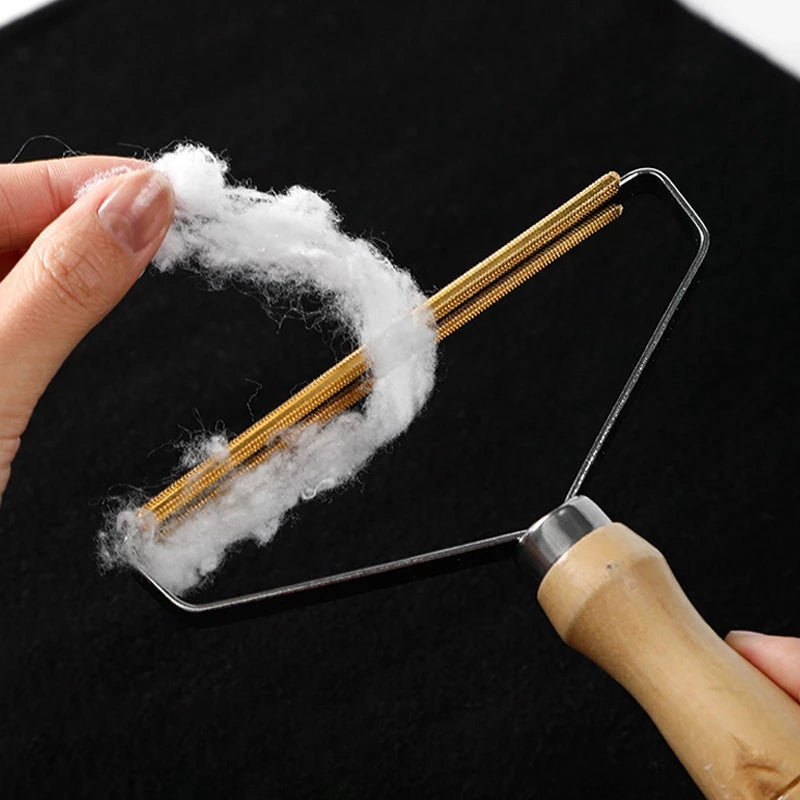 New Portable Pet Hair Remover Brush Manual Lint Roller Sweater Sofa